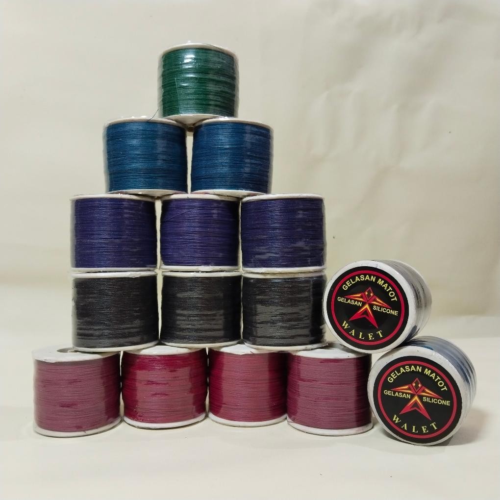 Terbatas Gelasan Matot Walet 1200 Yard  020/022 Killer Ori Double Silicon - 1 Pcs