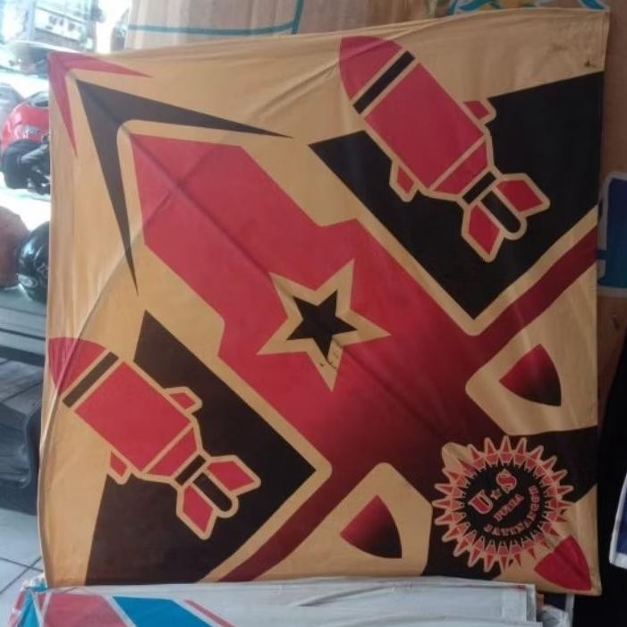 Diskon Layangan Sukhoi Sukoi Kertas Sablon Biasa Bukan Kertas Minyak Min Beli 25 Pcs