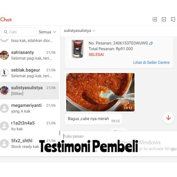

Hemat Cabe Rawit Kering Teja Utuh Tanpa Tangkai Grade B - Kemasan 1 Kg