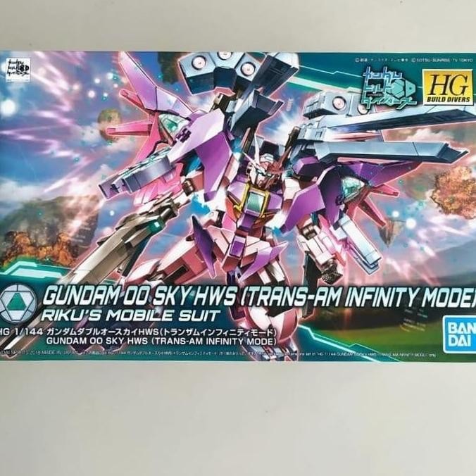 Bandai 1/144 HH 00 Sky HWS Trans-Am Infinity Mode