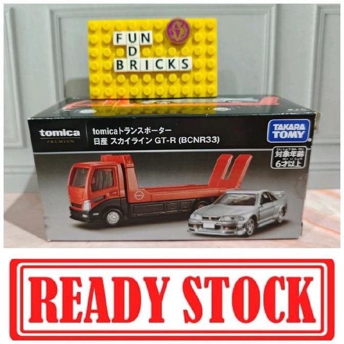 Tomica Premium Transporter Nissan GT-R (BCNR33)