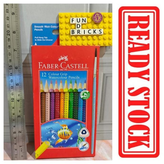 

Faber Castell 12 Colour Grip Watercolour Pencils
