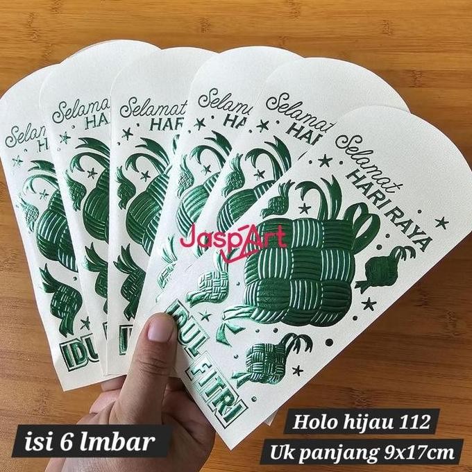 

AMPLOP PANJANG BESAR / ANGPAO LEBARAN HARI RAYA IDUL FITRI PREMIUM EMBOSS EMAS MENGKILAP