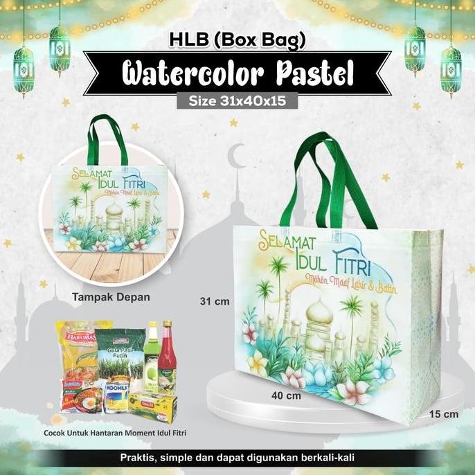 

tas sembako lebaran idul fitri Goodie bag Hari Raya