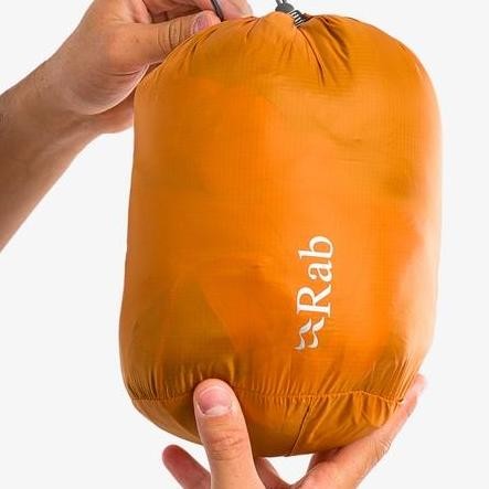 pouch serut Stuff sack RAB - yellow