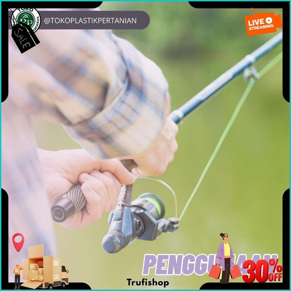 Senar Ukuran  300 Serbaguna Senar Layangan - Senar Pancing - Cap Ikan Kakap Termurah Banget