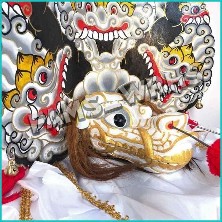 Barongan Telon Vip Ukuran 22 Full Kayu Barongan Caplokan Kayu Kd 12