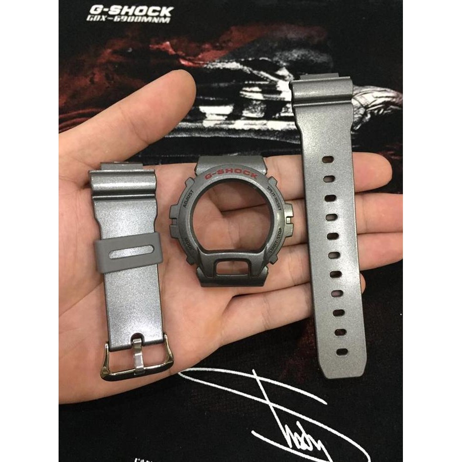 HARGA DISC - Band Bezel BNB Casio Gshock DW 6900SB-8 Original