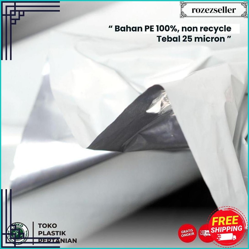 Plastik Mulsa Perak 1 Roll 8 Kg Mulsa Grenjeng Lebar 90 Cm Termurah Banget