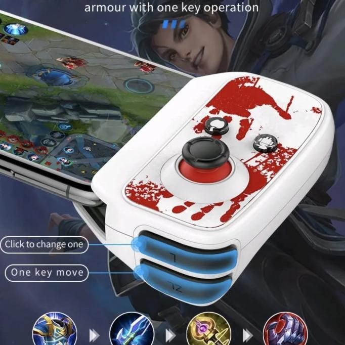 Prermium Gamepad D2 Mobile Game Controller Bluetooth 5.0 One Click Pro Sale