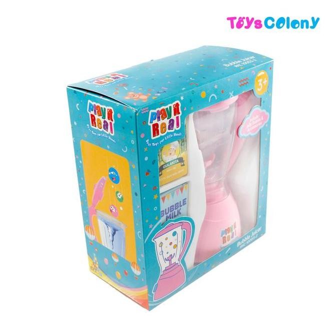 PLAY IT REAL JUICER + BUBBLE BOBA-BISA ISI AIR DAN ADA BOBA MAINANNYA