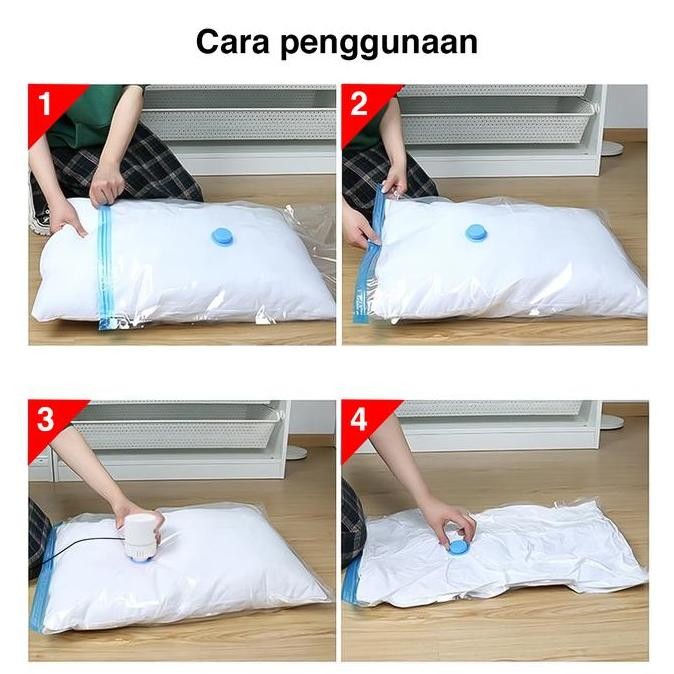 Pompa / Vacum Plas Traveling / Vacum Plastik Baju / Vacum Pakaian
