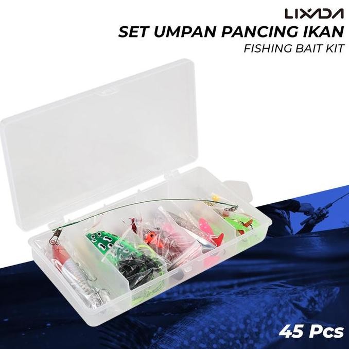 Set Umpan Pancing Softlure Minow Poper Lure