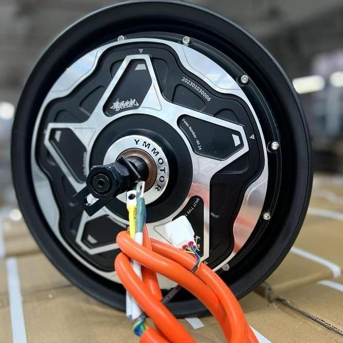 Dinamo Bldc 10 Inch 72V 2000W 3000W Yuma Motor Hub Motor Listrik Kualitas Terbaik Harga Termurah