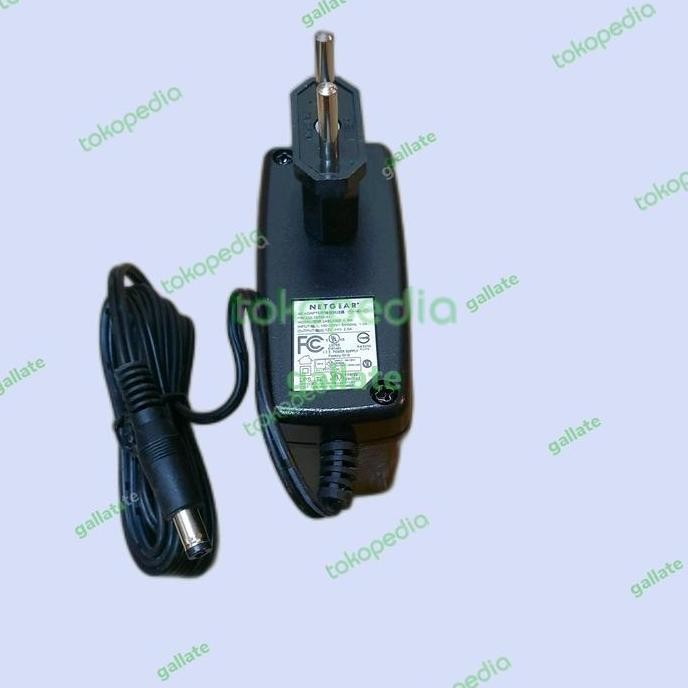 ADAPTOR 2.5A 12V MERK NETGEAR ADAPTOR 2.5A 12V MURNI ADAPTOR NETGEAR RESTOCK