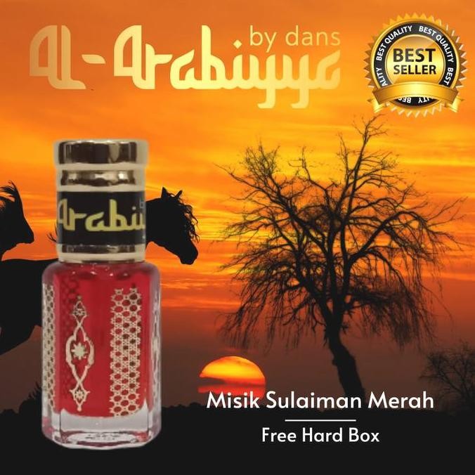 BEBAS ONGKIR - Minyak Misik Sulaiman Merah 6ml Original Parfum Arab