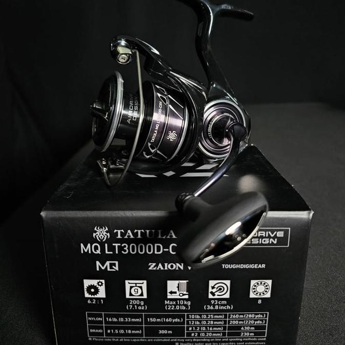 REEL DAIWA TATULA MQ LT 1000D-H / 2500D-XH / 3000D-CXH - TERBARU