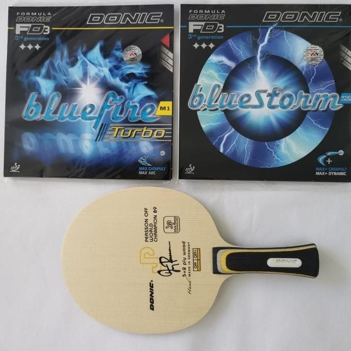 Bat Tenis Meja Donic Persson Champion 89 Terbaik Set