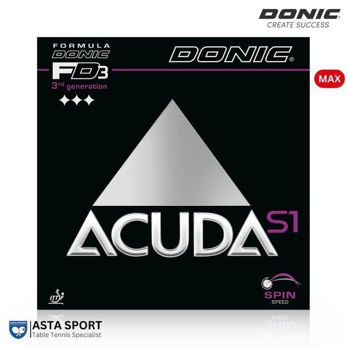 DONIC Acuda S1 Karet Pingpong Rubber Tenis Meja