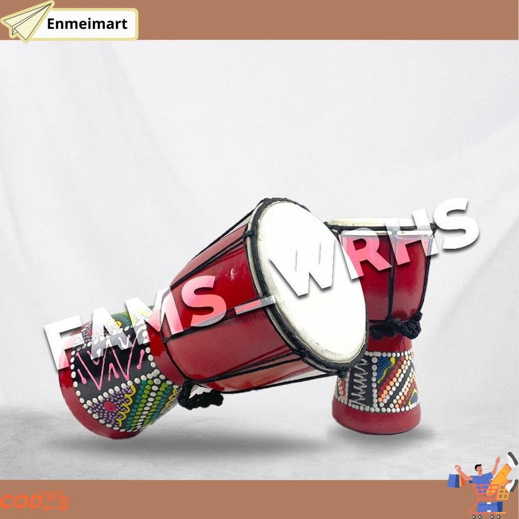 Jimbe Gendang Besar Mainan Alat Musik Tradisional Murah Berkualitas Kd 31
