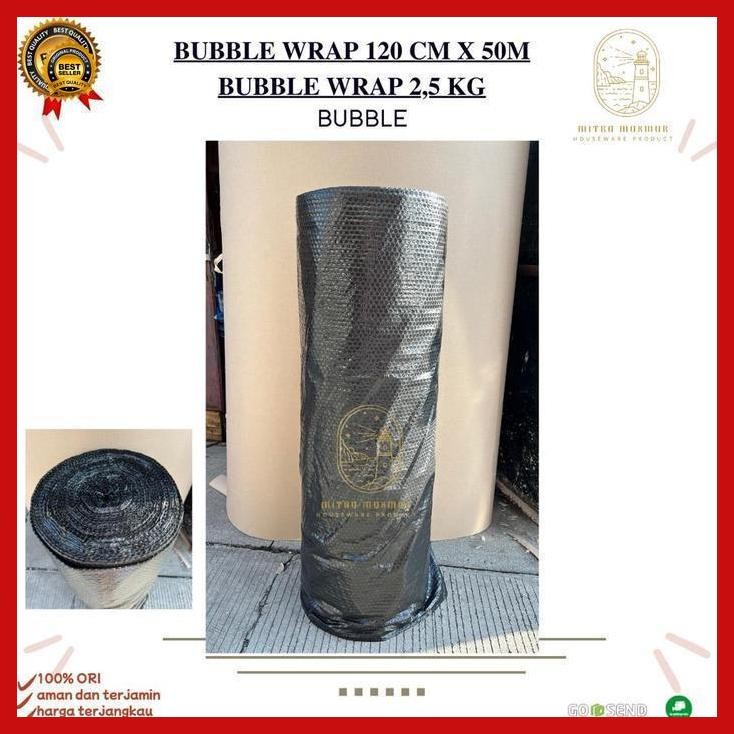 

Mitra - Bubble Wrap Tebal Murah 2,4-2,5 Kg / Bubble Wrap Gullungan 1 Roll Gas