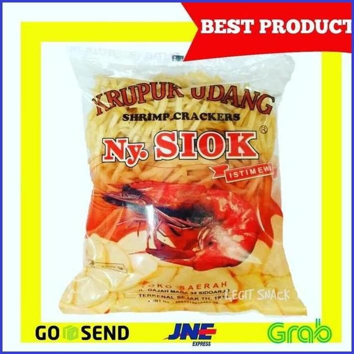 

KERUPUK UDANG NY.SIOK STIK / KRUPUK NY SIOK STICK MURAH GOJEK JAKARTA