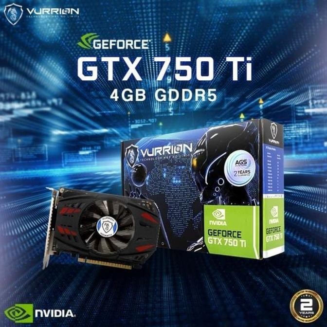 TERBARU - VGA VURRION GTX 750Ti 4GB DDR5 128Bit Gaming VGA ori