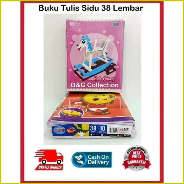 

BUKU TULIS SIDU 38 LEMBAR MURAH GROSIR / BUKU SIDU 38