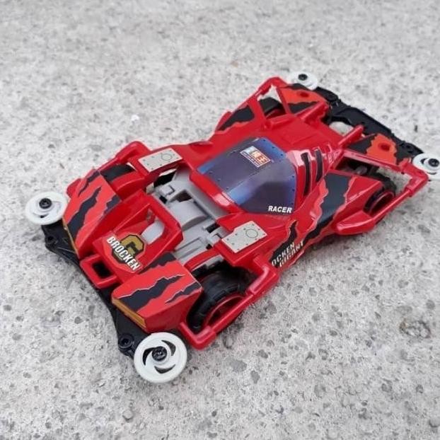 TAMIYA MINI 4WD AODA CHASIS HITAM