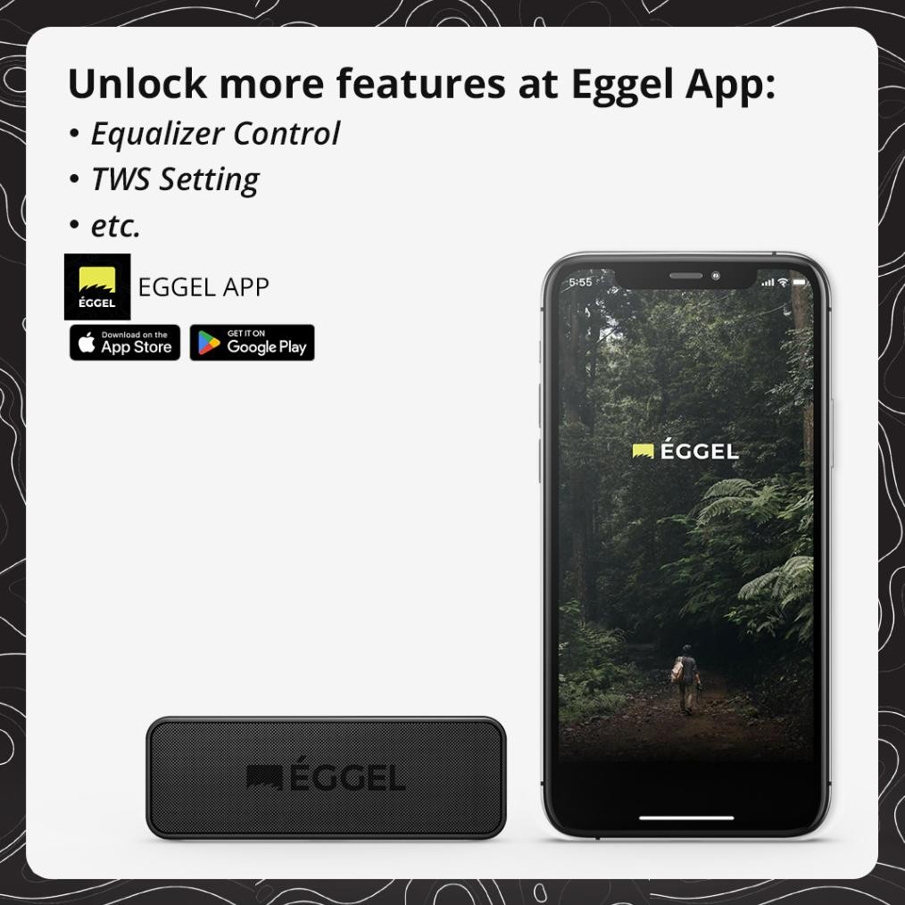 Eggel Active 2S Waterproof Action Portable Bluetooth Speaker