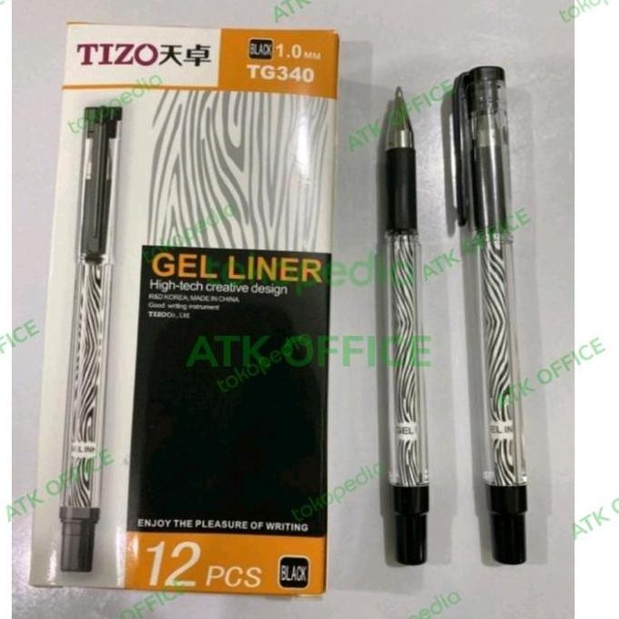 

Pulpen Tizo Tg340 Gel 1.0 (Per-Lusin 12Pcs)
