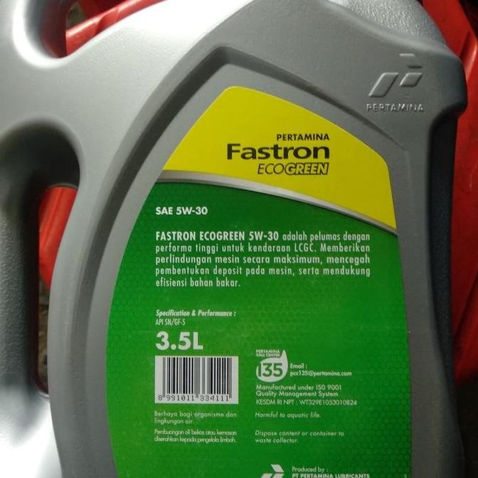 Ready oli pertamina lcgc fastron 5/30