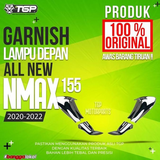 Promo Garnish Lampu Depan All New Nmax 155 (2020 -2021) Aksesoris Variasi COD
