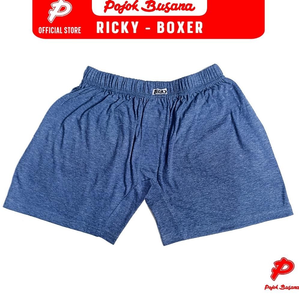 Pojok Busana Gt Man Singlet Kaos Dalam Pria 302B Putih Tanktop - Ricky Boxer Celana Dalam Pria