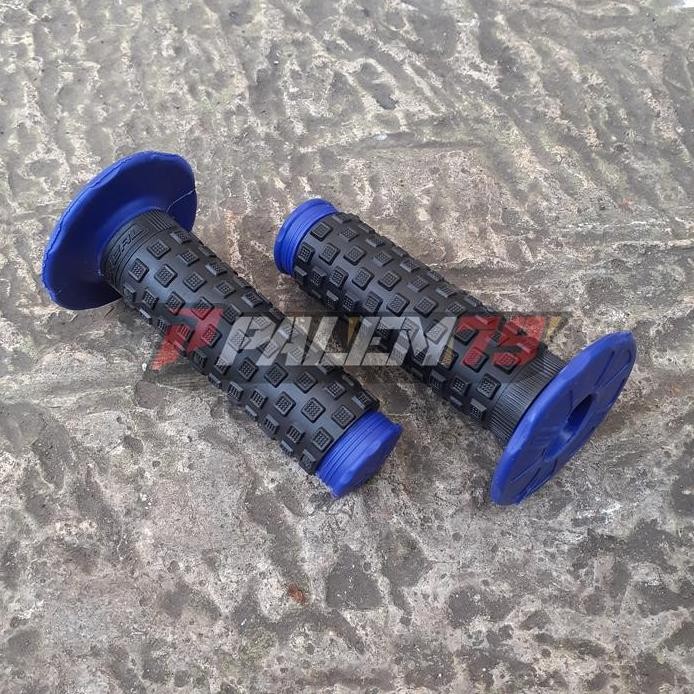 Ready  Handgrip WR 155 Hitam Biru - Karet Grip Black Blue WR155