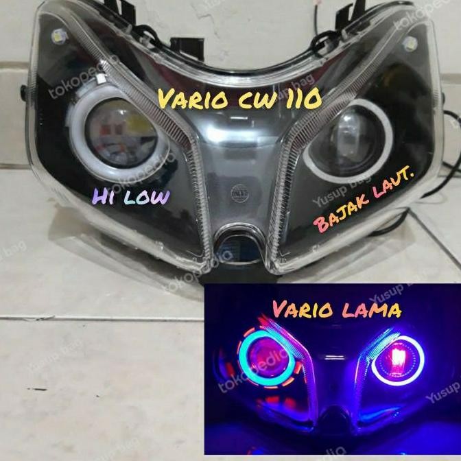 Promo REFLEKTOR VARIO CW 110 HEADLAMP LAMPU PROJIE VARIO 110 LAMA COD