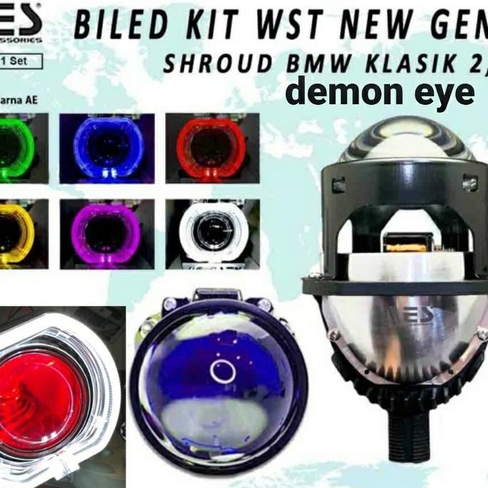 Promo BILED WST GEN 2 AES 2.5 INCH PAKET SHROUD BMW AE KRISTAL BILED AES WST COD