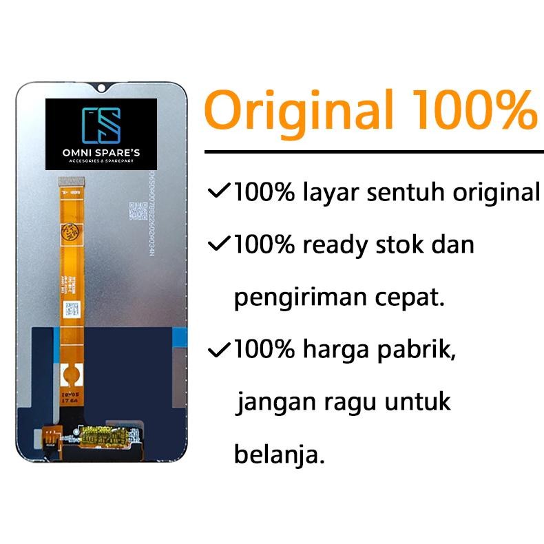 Lcd For Oppo A1K/For Realme C2/ Ori Fullset Touchscreen Asli Layar Hp Copotan