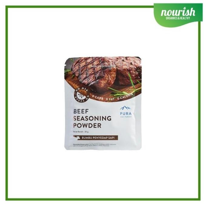 

PURA SACHET Seasoning Bumbu Penyedap NO MSG - BEEF 20 gram