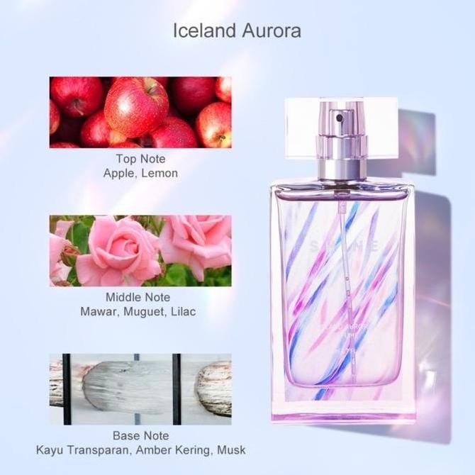 Cityscape iceland Aurora 50ml Eau de Parfume EDP Parfum wanita