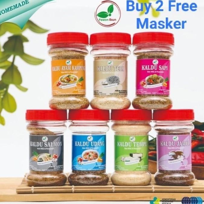 

Kaldu Mpasi Bayi Pawon Ibun Rasa Ayam Kampung, Sapi, Jamur, Tempe.