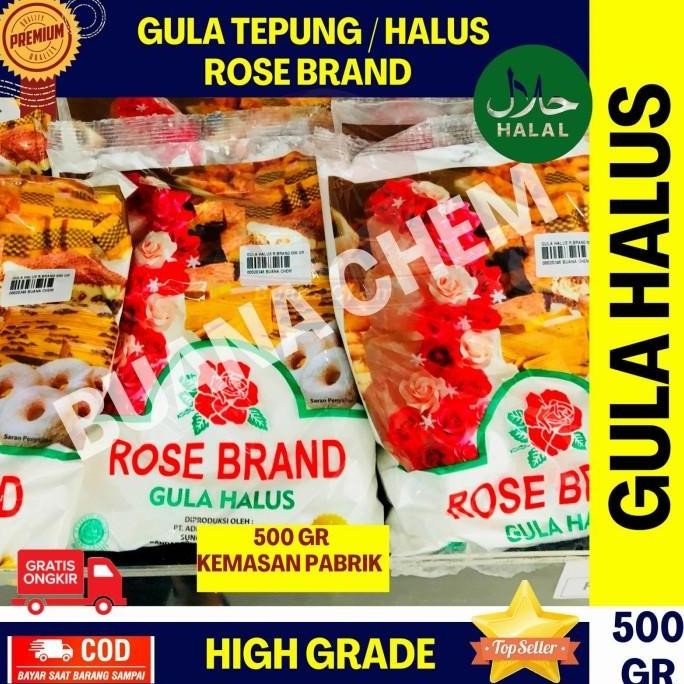 

Gula Halus Rose Brand 500 gram / Gula Tepung / Gula Donat