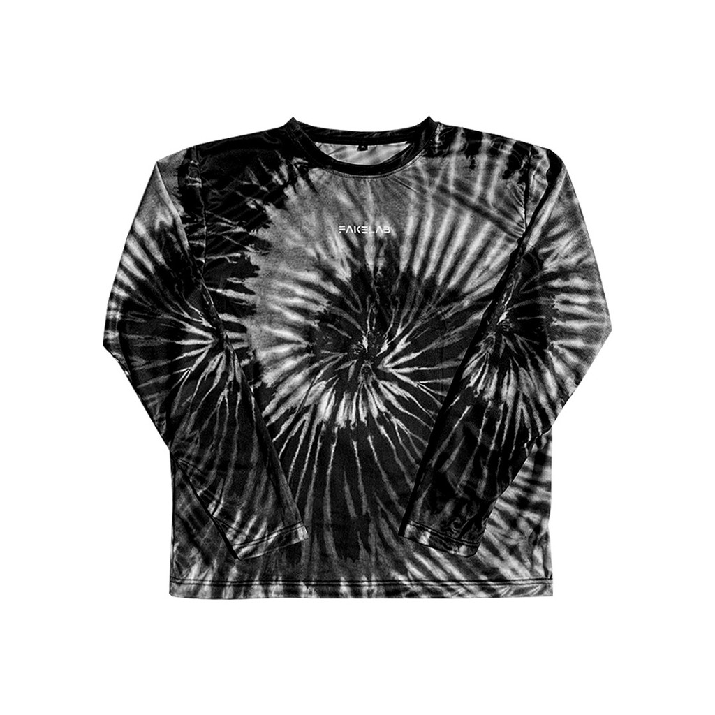 Fakelab Unisex Spiral Jersey Long Sleeve Running 100gsm / Tiedye Trail Dry Fit Century / Lengan Panj