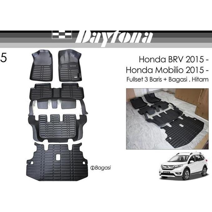 DAYTONA Karpet 5D Honda Mobilio 2015- FULL SET