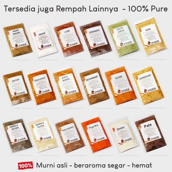 

Merica Putih Bubuk / White Pepper Powder / Rempah Pure Murni