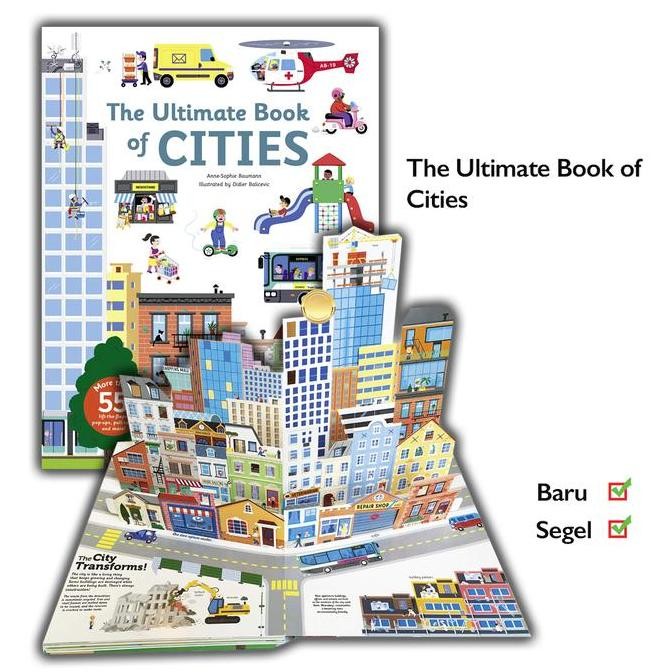 Buku The Ultimate Book Of Cities Lift The Flaps Pop Ups City Twirl
