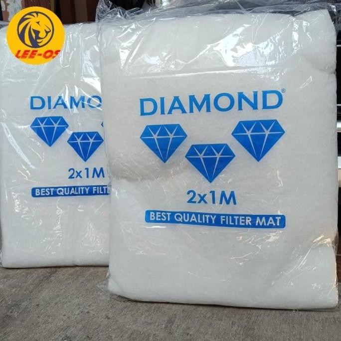 Kapas filter Busa Filter Kapas dakron Kapas busa 2x1M aquarium