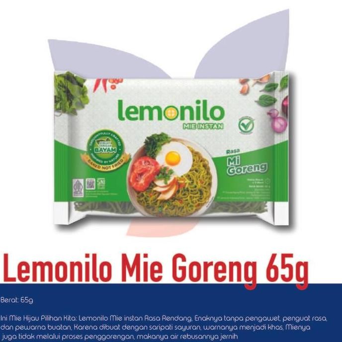 

Lemonilo Mie Goreng 65 gr LOKAL