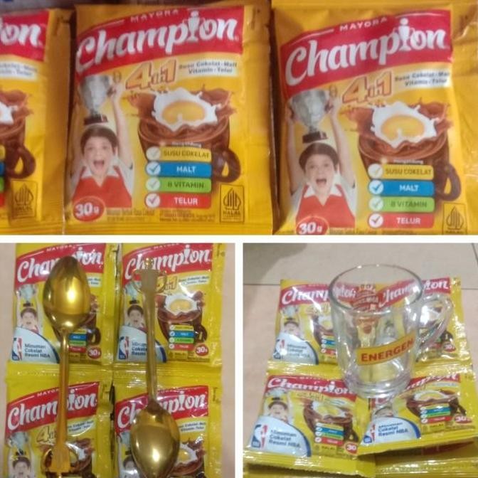 

Energen champion renceng isi 10 sachet