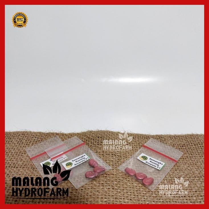 (Termurah) Benih Semangka Kuning Tanpa Biji Amarelo F1 Repack Panah Merah Bibit Bestseller